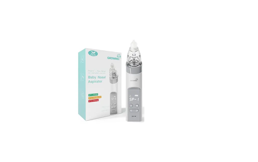 Grownsy ‎gz-na Baby Nasal Aspirator Instruction Guide