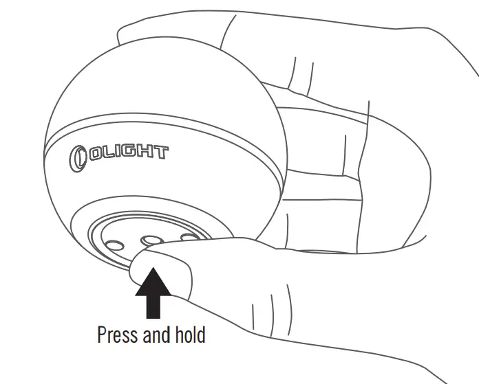 OLIGHT Obulb 55 Lumens 4 Mode Orb Night Lights box - UNLOCK