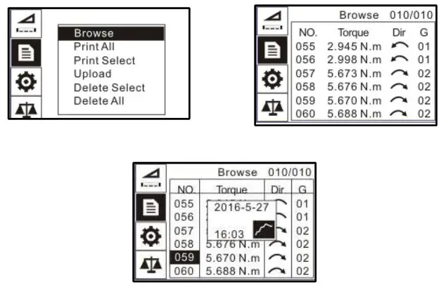 Checkline TTC Series Digital Torque Tool Tester - Fig9