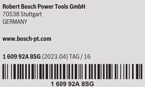 Robert Bosch Power Tools GmbH Contact Info