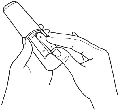 FFALCON FFRS52 32 Inch HD Roku TV - Batteries