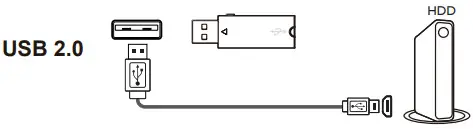FFALCON FFRS52 32 Inch HD Roku TV - USB socket