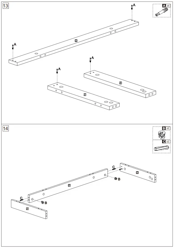 Tileon AYBSZHD2282 Freestanding Linen Cabinet - fig 10