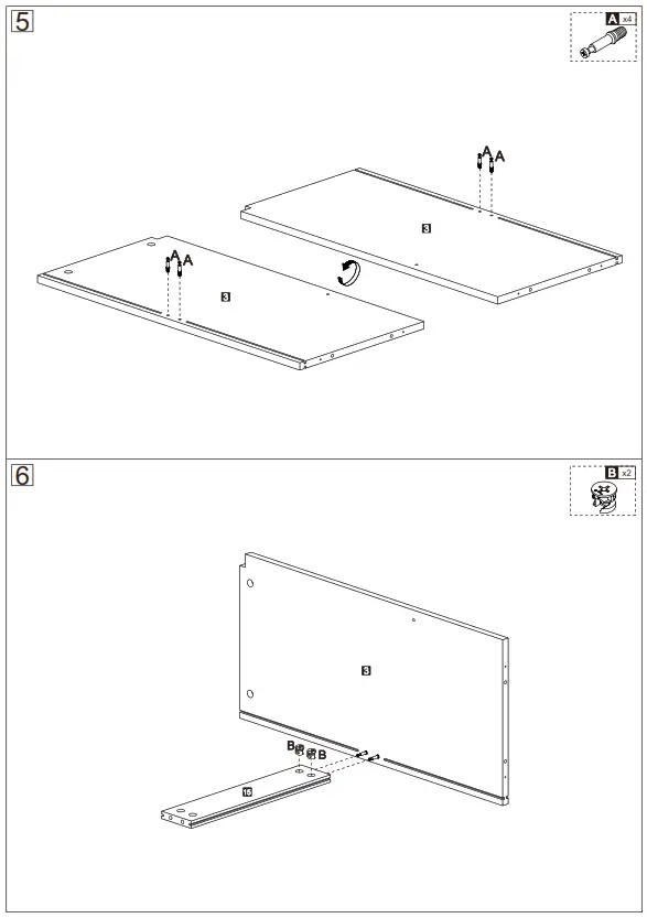 Tileon AYBSZHD2282 Freestanding Linen Cabinet - fig 3