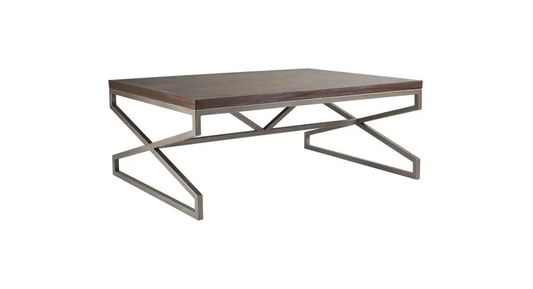 Ashcroft Imports Furniture Co Ct-moc-brn Jordyn 43.5 In. Brown Rectangular Solid Wood Coffee Table Instruction Manual