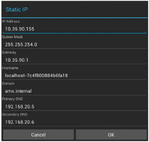 HARMAN VARIA-150 AMX Audio Video Control Touch Panel - fig 28