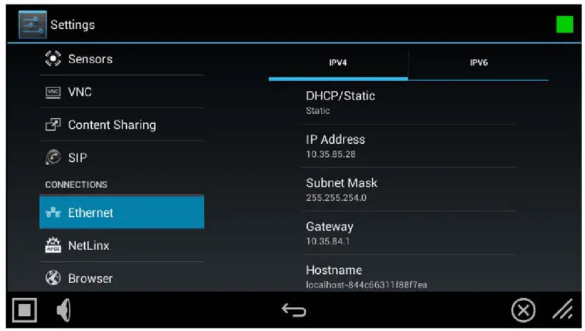 HARMAN VARIA-150 AMX Audio Video Control Touch Panel - fig 29