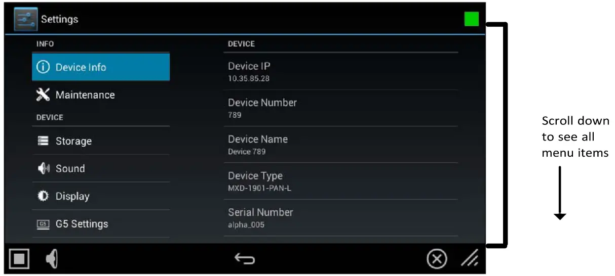 HARMAN VARIA-150 AMX Audio Video Control Touch Panel - fig 3