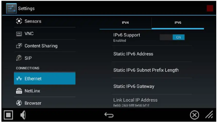 HARMAN VARIA-150 AMX Audio Video Control Touch Panel - fig 32