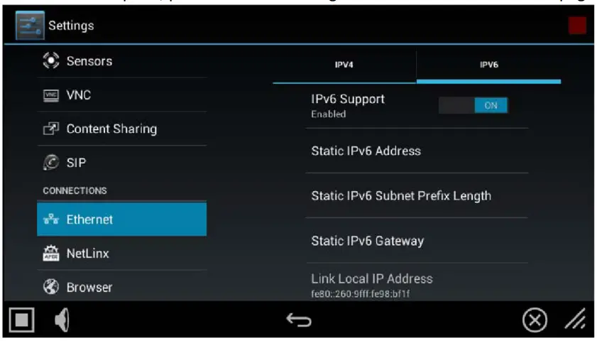 HARMAN VARIA-150 AMX Audio Video Control Touch Panel - fig 34