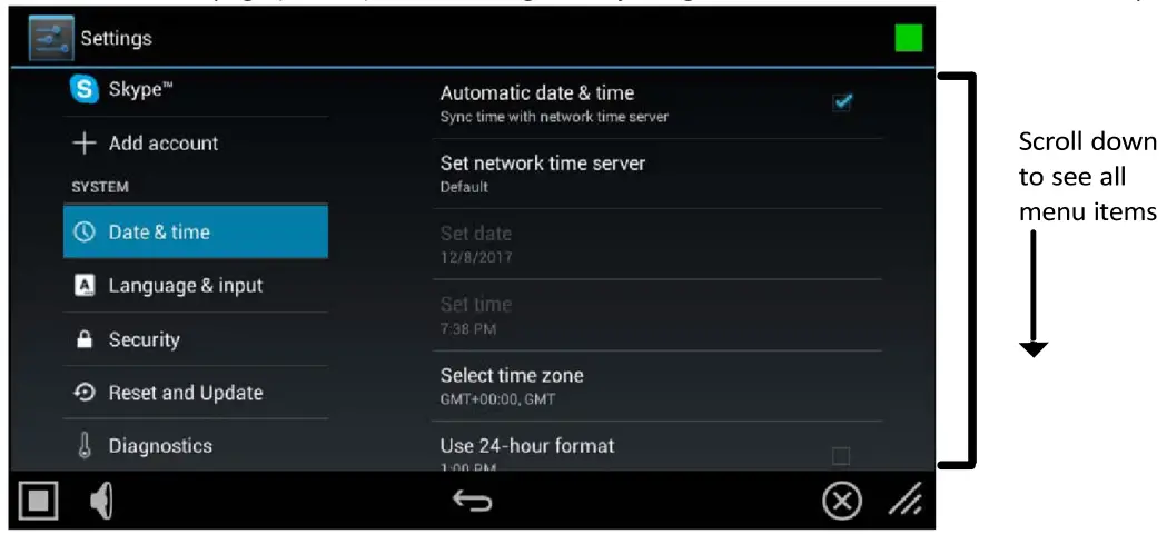 HARMAN VARIA-150 AMX Audio Video Control Touch Panel - fig 38