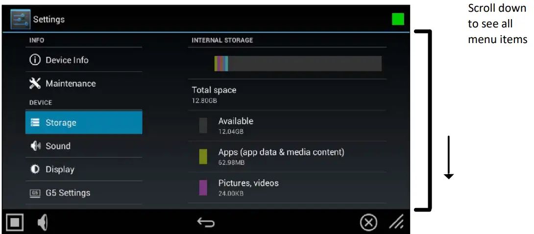 HARMAN VARIA-150 AMX Audio Video Control Touch Panel - fig 7