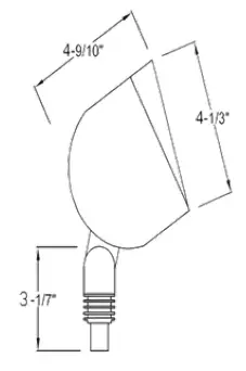 ABBA-LIGHTING-SPB07-Brass-Flood-or-Spot-Light-fig-2