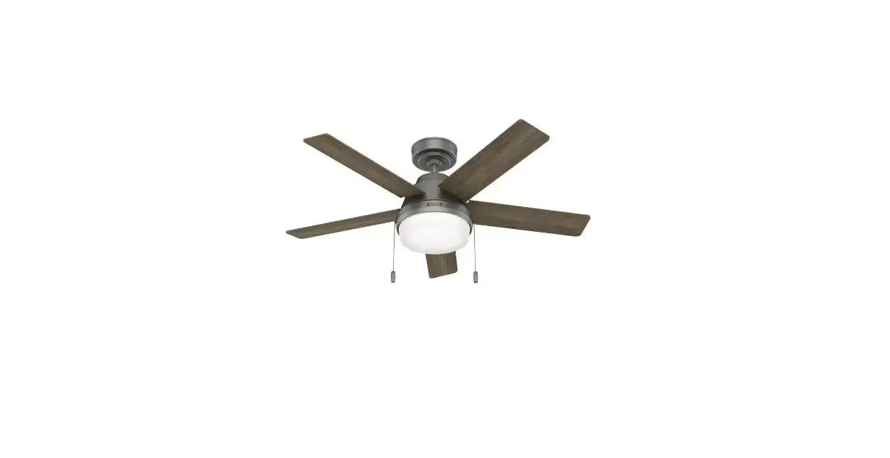 Hunter Locke 51710 Indoor Matte Silver Ceiling Fan Instruction Manual Hunter Locke 51710 Indoor Matte Silver Ceiling Fan Instruction Manual
