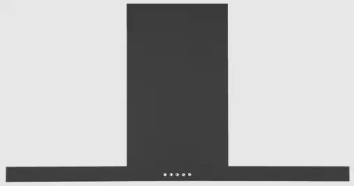 Haier HC90BLB1 90cm Wall Rangehood