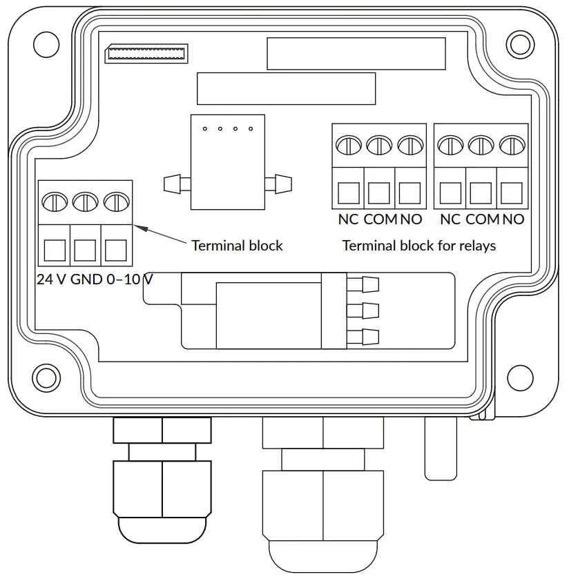 HK INSTRUMENTS DPI Series Differential Pressure Switches - SCHEMATICS