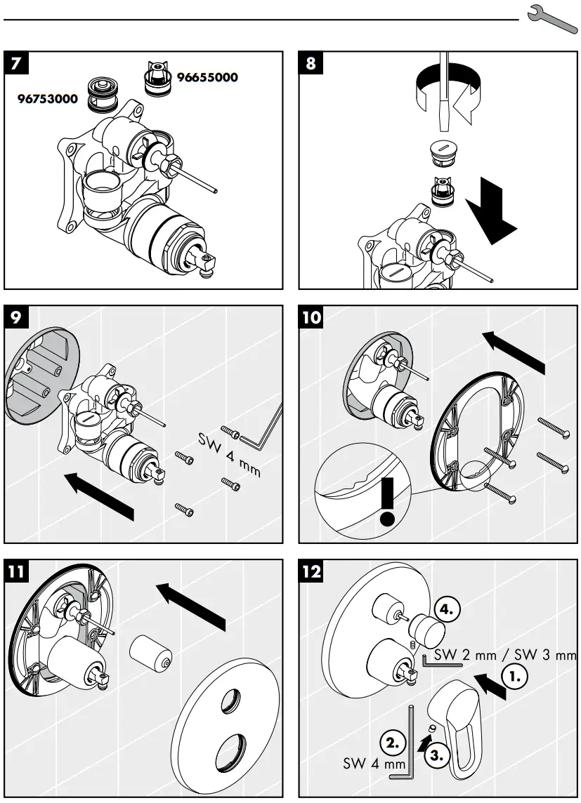 hansgrohe AXOR Massaud, Urquiola - Assembly 6