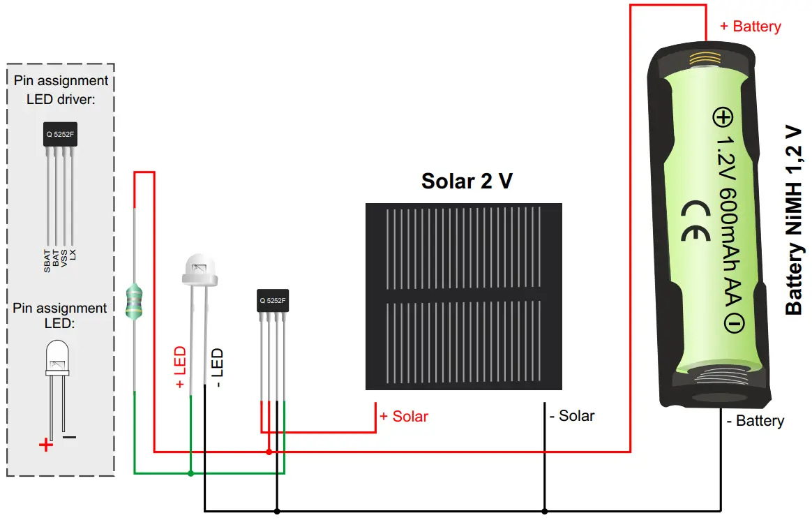 Sol Expert 29550 Solar Nachtlicht Soldering Assembly Kit - fig