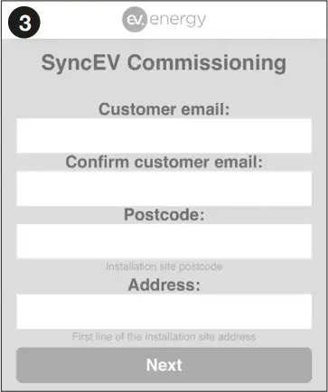 BG SYNC EV EVT77GG - Smart Charge App Commissioning 3