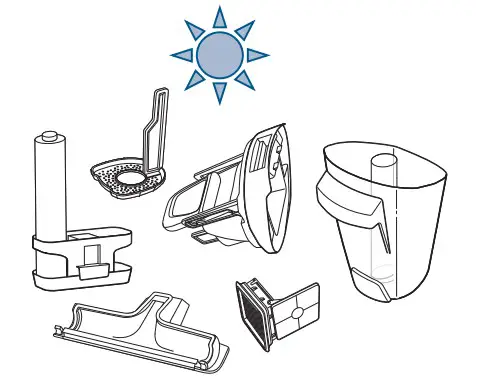 BISSELL 1785 CROSSWAVE All In One Multi Surface Cleaner - parts