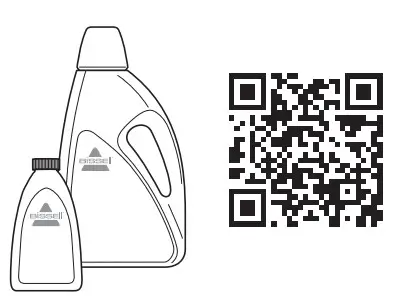 BISSELL 1785 CROSSWAVE All In One Multi Surface Cleaner - qr code