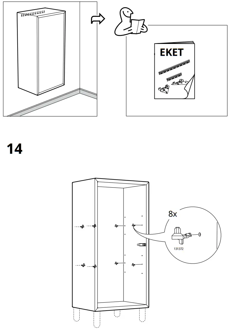 IKEA EKET Cabinet - Feager 16