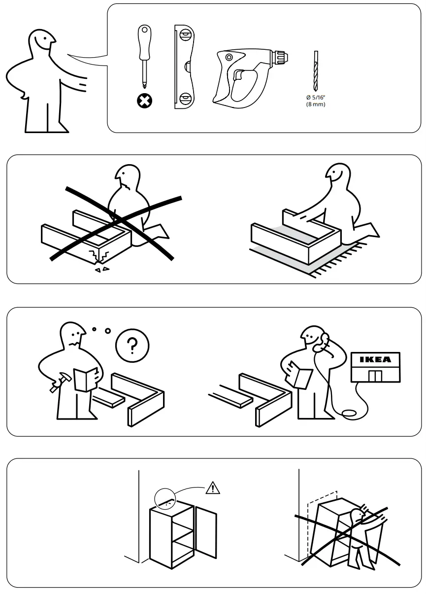 IKEA EKET Cabinet - Feager