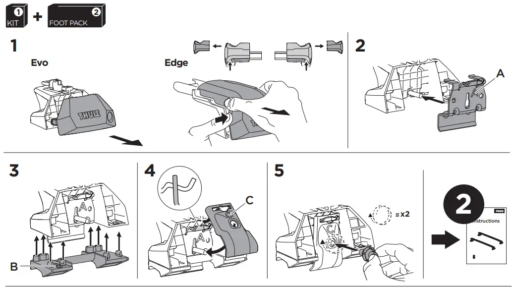 THULE-186061-Evo-Flush-Rail-Mounting-Kit-FIG-4