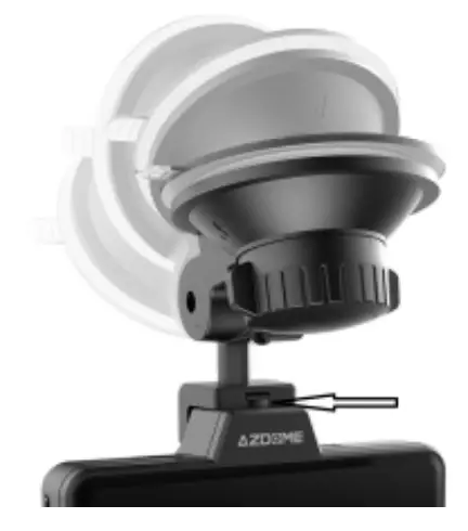 AZDOME M01 Pro Dash Cam - PRODUCT DIAGRAM2