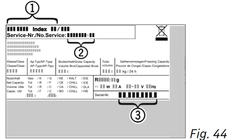 LIEBHERR FNF4204 Pure NoFrost Freestanding Freezer - fig213