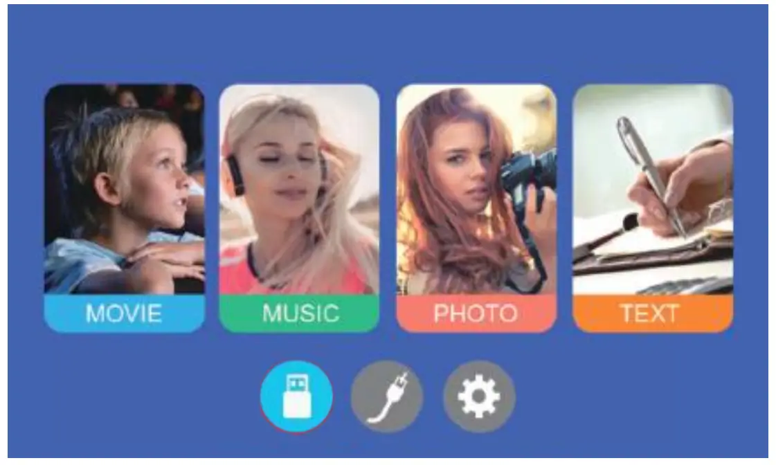 Setting the Main Menu: