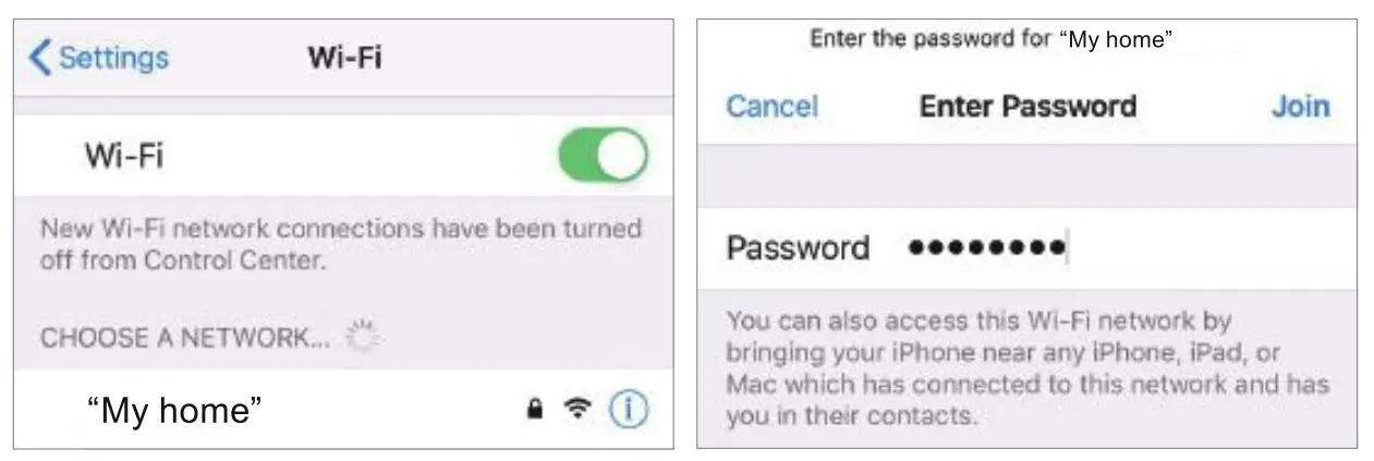 Wireless Projection Method