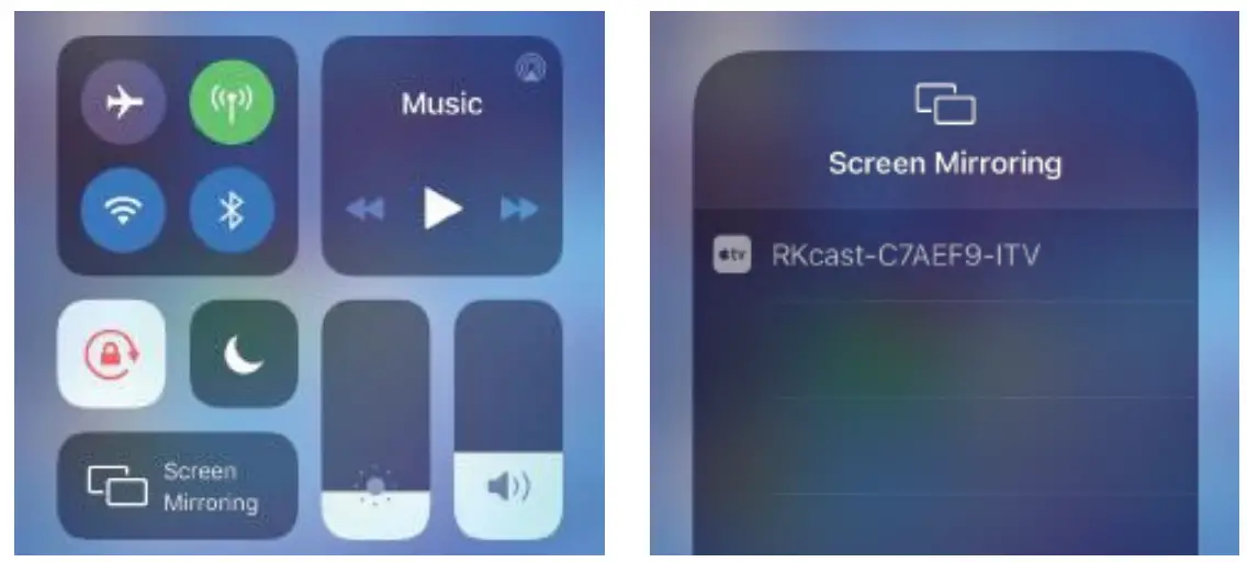 Wireless Projection Method
