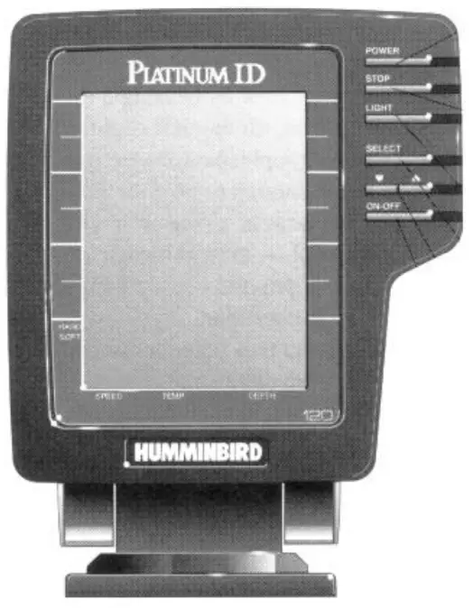 HUMMINBIRD Platinum ID120 Portable 120 Fish Depth Finder - FIGURE 36
