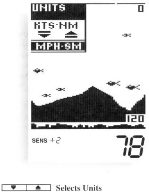 HUMMINBIRD Platinum ID120 Portable 120 Fish Depth Finder - FIGURE 41