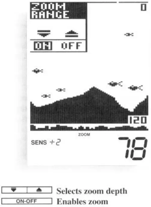 HUMMINBIRD Platinum ID120 Portable 120 Fish Depth Finder - FIGURE 45