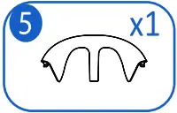 kikka boo Modo 2 In 1 Wooden Highchair B5