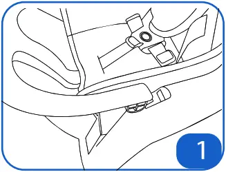 kikka boo Modo 2 In 1 Wooden Highchair D1