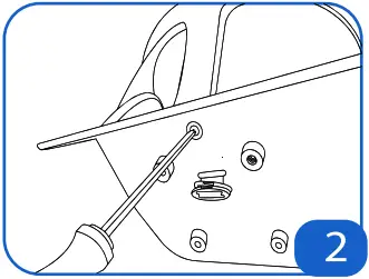 kikka boo Modo 2 In 1 Wooden Highchair D2