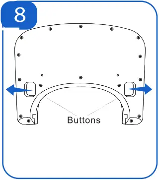 kikka boo Modo 2 In 1 Wooden Highchair D8