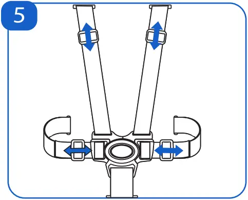 kikka boo Modo 2 In 1 Wooden Highchair E5