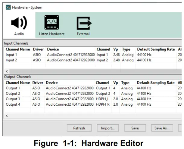 Listen AudioConnect 2 Analyzer Audio Interfaces - Introduction 1