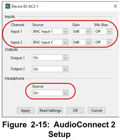 Listen AudioConnect 2 Analyzer Audio Interfaces - Operating Modes 11