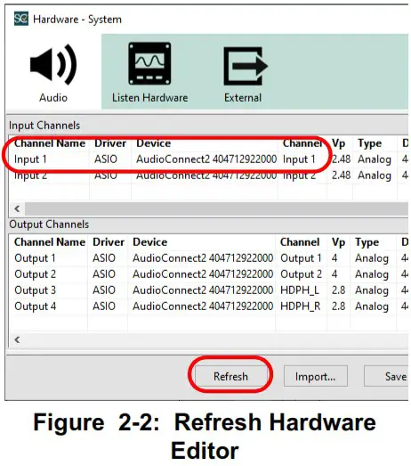 Listen AudioConnect 2 Analyzer Audio Interfaces - Operation 2