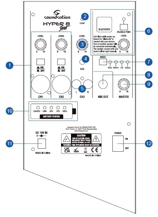 soundsation-HYPER-8-Battery-Active-Portable-Speaker-with-Bluetooth-Connection-fig-2