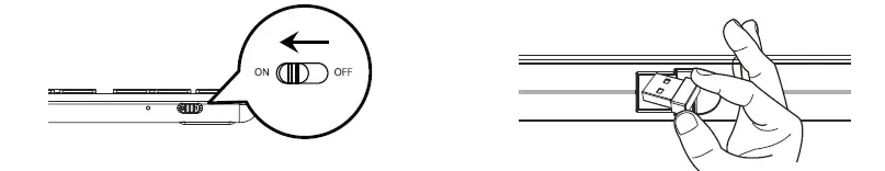 ProtoArc-XK21-Wireless-Left-Handed-Keyboard-Bluetooth-Ultra-Thin-Keyboard-FIG-2