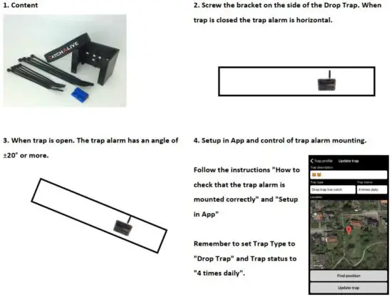 FIG 3 Mounting CatchAliveOne on Live Animal Trap.JPG