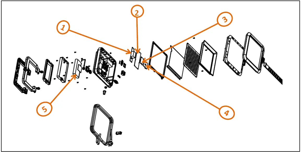 Schneider Electric IMT47279 Thorsman WL Rechargeable Worklamp 1