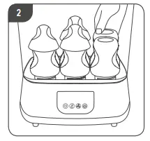 tommee tippee Steri Dryer Electric Steam Steriliser and Dryer - PARTS GUIDE2