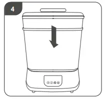 tommee tippee Steri Dryer Electric Steam Steriliser and Dryer - PARTS GUIDE4